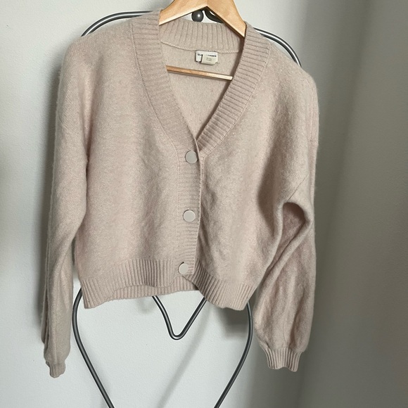Club Monaco Boiled Cashmere Cardigan - Picture 1 of 15